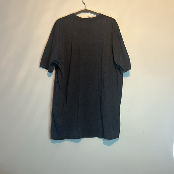 Black Short Sleeve Tee with Nature Graphic - Picture 7 of 7